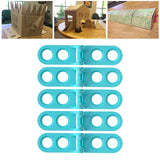 Maxbell 5Pcs Corrugated Paper Connector Hinges Handicrafts Supplies for Parent Child