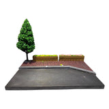 Maxbell 1/64 Scale Miniature Scene Model Background Mini Architectural Model for Toy