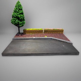 Maxbell 1/64 Scale Miniature Scene Model Background Mini Architectural Model for Toy