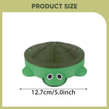 Maxbell Turtle Sandbox with Lid Compact Comfortable Beach Toy for Park Travel Garden