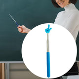 Maxbell Retractable Teacher Finger Stick Teacher Pointers for School Home Whiteboard blue
