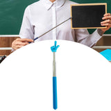 Maxbell Retractable Teacher Finger Stick Teacher Pointers for School Home Whiteboard blue