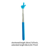 Maxbell Retractable Teacher Finger Stick Teacher Pointers for School Home Whiteboard blue