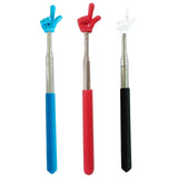 Maxbell Retractable Teacher Finger Stick Teacher Pointers for School Home Whiteboard blue