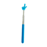 Maxbell Retractable Teacher Finger Stick Teacher Pointers for School Home Whiteboard blue