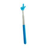 Maxbell Retractable Teacher Finger Stick Teacher Pointers for School Home Whiteboard blue