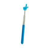 Maxbell Retractable Teacher Finger Stick Teacher Pointers for School Home Whiteboard blue