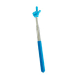 Maxbell Retractable Teacher Finger Stick Teacher Pointers for School Home Whiteboard blue