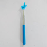 Maxbell Retractable Teacher Finger Stick Teacher Pointers for School Home Whiteboard blue