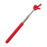 Maxbell Retractable Teacher Finger Stick Teacher Pointers for School Home Whiteboard red