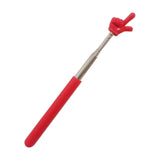 Maxbell Retractable Teacher Finger Stick Teacher Pointers for School Home Whiteboard red