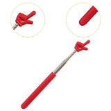 Maxbell Retractable Teacher Finger Stick Teacher Pointers for School Home Whiteboard red