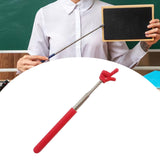 Maxbell Retractable Teacher Finger Stick Teacher Pointers for School Home Whiteboard red