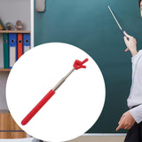 Maxbell Retractable Teacher Finger Stick Teacher Pointers for School Home Whiteboard red