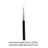 Maxbell Retractable Teacher Finger Stick Teacher Pointers for School Home Whiteboard black and white