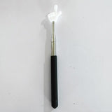 Maxbell Retractable Teacher Finger Stick Teacher Pointers for School Home Whiteboard black and white