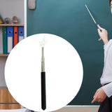 Maxbell Retractable Teacher Finger Stick Teacher Pointers for School Home Whiteboard black and white