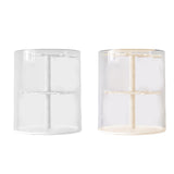 Maxbell Clear Figure Display Case Elegant for Collectibles Mini Action Figures Dolls Beige
