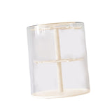 Maxbell Clear Figure Display Case Elegant for Collectibles Mini Action Figures Dolls Beige
