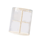 Maxbell Clear Figure Display Case Elegant for Collectibles Mini Action Figures Dolls Beige