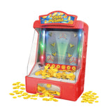 Maxbell Coin Pusher Machine Portable Arcade Tabletop Game for Boys Girls Party Favor