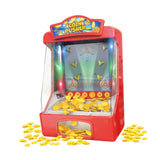 Maxbell Coin Pusher Machine Portable Arcade Tabletop Game for Boys Girls Party Favor
