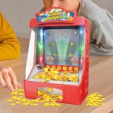 Maxbell Coin Pusher Machine Portable Arcade Tabletop Game for Boys Girls Party Favor