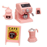 Maxbell Miniature Coffee Maker Mini Appliances Scene Model for Girls Boys Coffee Pot