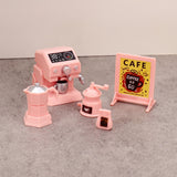 Maxbell Miniature Coffee Maker Mini Appliances Scene Model for Girls Boys Coffee Pot