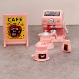Maxbell Miniature Coffee Maker Mini Appliances Scene Model for Girls Boys Coffee Pot