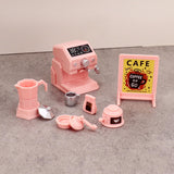 Maxbell Miniature Coffee Maker Mini Appliances Scene Model for Girls Boys Coffee Pot