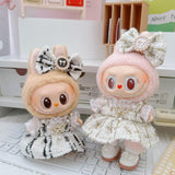 Maxbell 4 Pcs Doll Clothes Set for 5inch or 6inch Pendant Dolls
