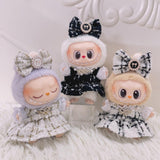 Maxbell 4 Pcs Doll Clothes Set for 5inch or 6inch Pendant Dolls