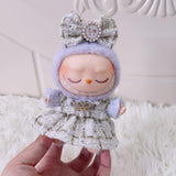 Maxbell 4 Pcs Doll Clothes Set for 5inch or 6inch Pendant Dolls