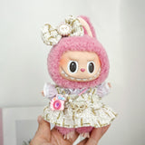 Maxbell 4 Pcs Doll Clothes Set for 5inch or 6inch Pendant Dolls