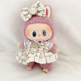 Maxbell 4 Pcs Doll Clothes Set for 5inch or 6inch Pendant Dolls