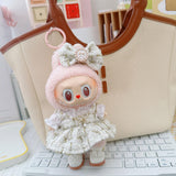 Maxbell 4 Pcs Doll Clothes Set for 5inch or 6inch Pendant Dolls