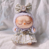 Maxbell 4 Pcs Doll Clothes Set for 5inch or 6inch Pendant Dolls