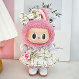 Maxbell 4 Pcs Doll Clothes Set for 5inch or 6inch Pendant Dolls