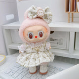 Maxbell 4 Pcs Doll Clothes Set for 5inch or 6inch Pendant Dolls