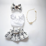 Maxbell 4 Pcs Doll Clothes Set for 5inch or 6inch Pendant Dolls
