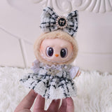 Maxbell 4 Pcs Doll Clothes Set for 5inch or 6inch Pendant Dolls
