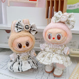 Maxbell 4 Pcs Doll Clothes Set for 5inch or 6inch Pendant Dolls