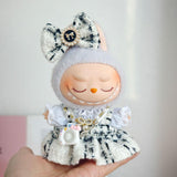 Maxbell 4 Pcs Doll Clothes Set for 5inch or 6inch Pendant Dolls