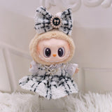 Maxbell 4 Pcs Doll Clothes Set for 5inch or 6inch Pendant Dolls