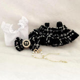 Maxbell 4 Pcs Doll Clothes Set for 5inch or 6inch Pendant Dolls