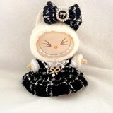 Maxbell 4 Pcs Doll Clothes Set for 5inch or 6inch Pendant Dolls