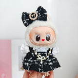 Maxbell 4 Pcs Doll Clothes Set for 5inch or 6inch Pendant Dolls