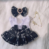 Maxbell 4 Pcs Doll Clothes Set for 5inch or 6inch Pendant Dolls