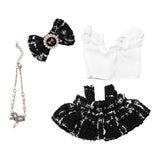 Maxbell 4 Pcs Doll Clothes Set for 5inch or 6inch Pendant Dolls